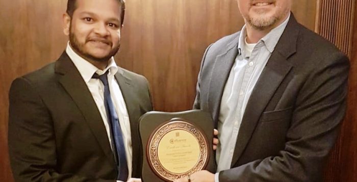 Ghibran is felicitated with ‘Confluence Excellence Award in Palace of Westminster, London.